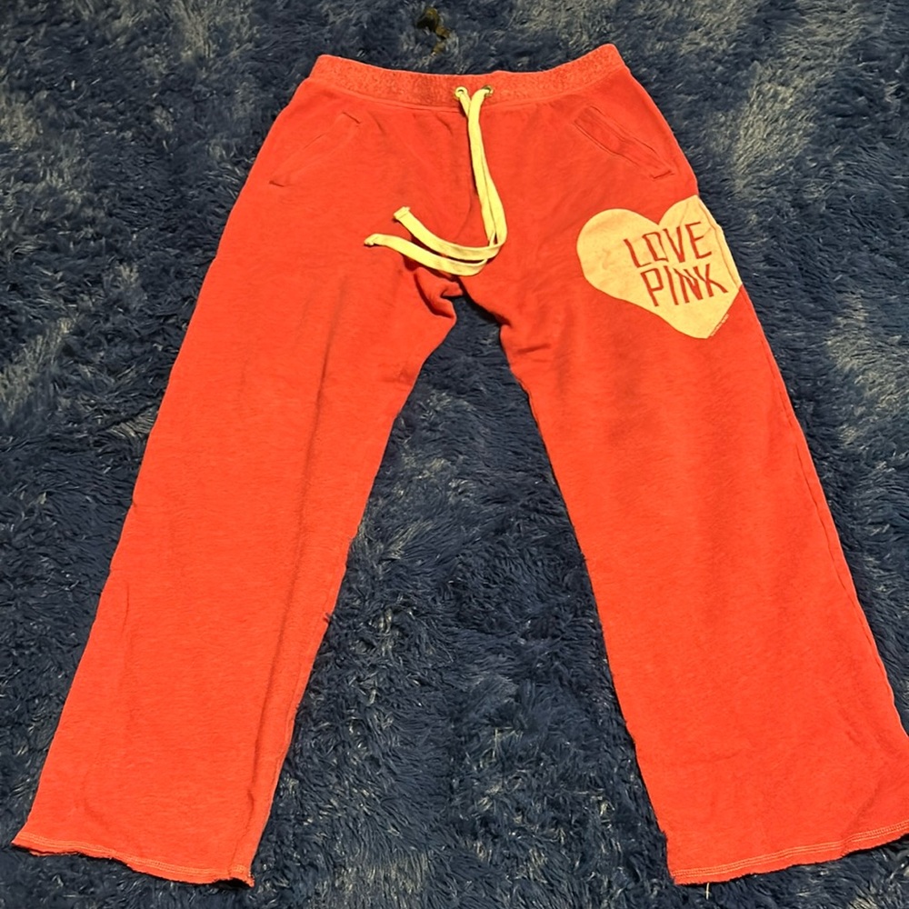 Pink sweatpants